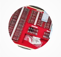 266 metal rim ophthalmic trial lens set in an aluminum case