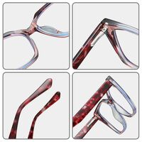 TR90 plastic frame or glasses with blue light protection, with spring hinges FA87216