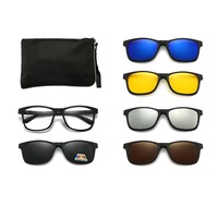 El Dorado frames with polarized sunshades set (clip-on) on magnet 2267A (5 pieces) 
