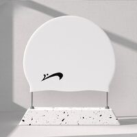 Silicone waterproof swimming cap for adults GJ660-YU