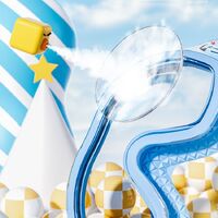 Swimming waterproof anti-fog goggles for kids (3-14 years)  3031-YU