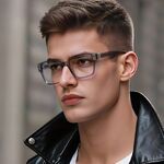 Оправа пластиковая из материала TR90, линзы с защитой от ультрафиолета и синего света More LS109