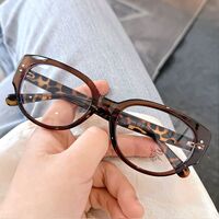 Plastic TR90 glasses with Blue ray cut, with case, KY27005