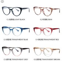 TR90 plastic frame or glasses with blue light protection, with spring hinges FA23006