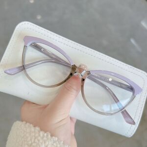 Combined frame (metal + TR90) with Blue Ray Cut protection lenses and flex MAMO QQ7022