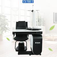 Рабочее место офтальмолога, комбинированный стол + кресло CS-700B-3, столешница 950*460 мм 