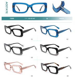 Acetate plastic frames for glasses Big City F3050
