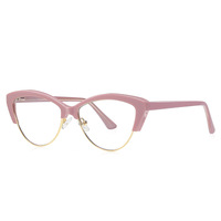 Plastic TR90 frames for glasses with Blue Ray Cut protection and flex hinges FOCUS FCS2177