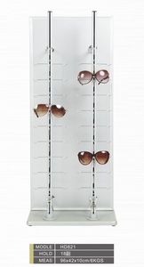 Подставка для очков настольная пристенная на 18 мест HD821