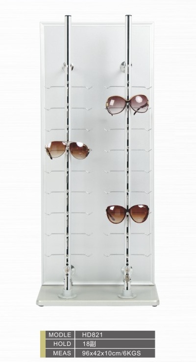 Glasses desk stand with 18 slots HD821