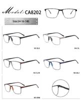 Оправа металлическая с мягким носоупором и флексом CA8202-DA