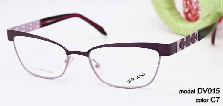 Metal frames for glasses DIVERONA DV015