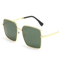 Складные поляризационные солнцезащитные металлические очки с защитой UV400 2963-GT