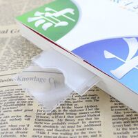 Portable pocket magnifier 2103A, dimensions: 60*50 mm, magnification: 3Х