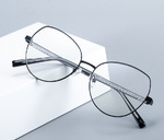 Metal blue blocker frames for glasses MORE 3001