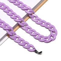 Акриловая цепочка для очков, разные цвета GB088