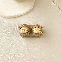 Mini soft contact lens kit retractable W-CT17帽子女孩头