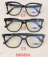 Computer glasses with blue light protection, with box and soft case Defile D8342A