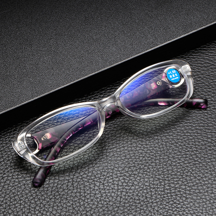 Plastic eyeglasses for reading KY8629 Blue ray cut, diopters from +1.00 to +4.00, PD62-64