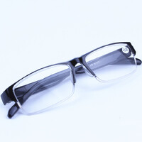 Semi-rimless diopter glasses 9177