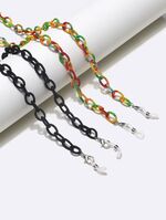 Elastic non-slip chain,2-piece set, for glasses and masks GM117