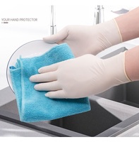 Medical rubber gloves 0110-W-7788 (set of 100 pieces)