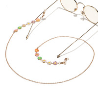 Черная металлическая цепочка для очков GL1420