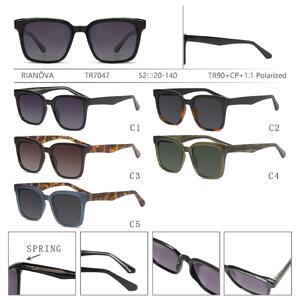 Солнцезащитные поляризационные пластиковые TR90+CP очки с флексом Rianova R7047