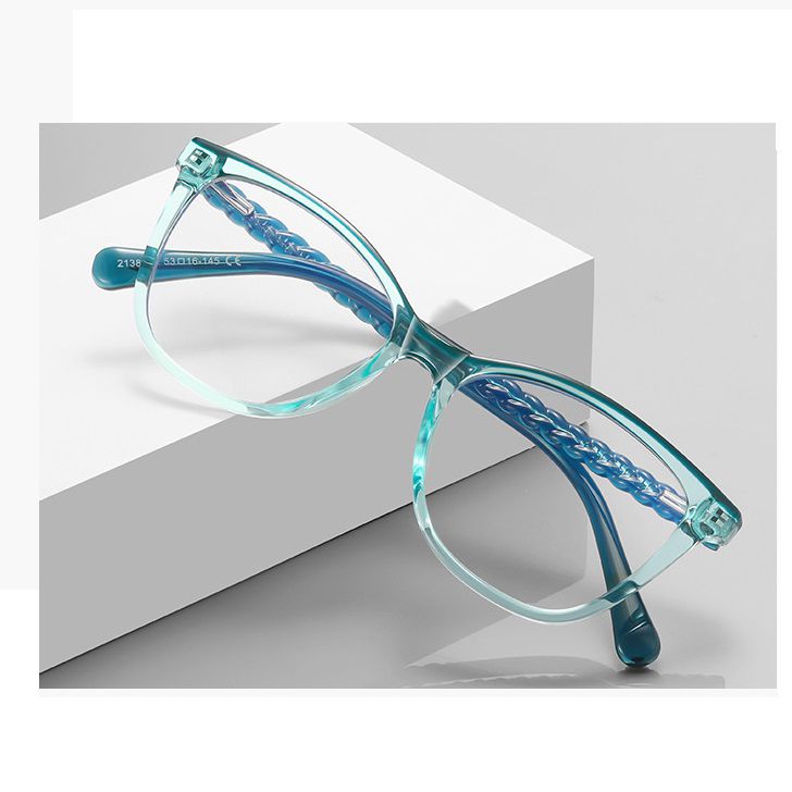 Plastic TR90 frames for glasses with Blue Ray Cut protection and flex hinges FOCUS FCS2138