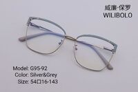 Оправа металлическая ультратонкая Wilibolo G95-92