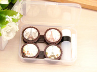 Mini set with contact lens cases ZZ001Tower, 2pcs