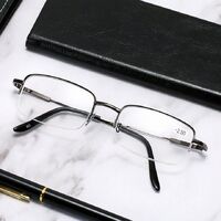 Nylor metal eyeglasses for reading and distance JY823 with memory effect and Blue ray cut, diopters from -6.00 to +4.00, PD62-64
