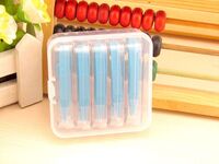 Комплект из 5 штук мини-наборов для мягких контактных линз - пинцет + присоска JM551