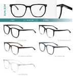 Оправа для очков пластиковая из материала ацетат, с флексом Big City F3021