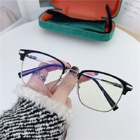 Оправа гибридная, металл + TR90, линзы с Blue Block покрытием SANTA 1579