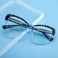 Оправа для очков пластиковая TR90 с защитой от синего света, с флексом FA87210