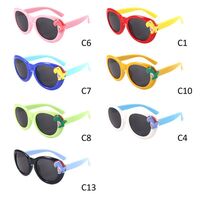 Polarized silicone sunglasses with UV400 protection for kids T22144-OU