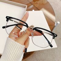 Hibrid, metal + TR90, Blue Block glasses with hinge thread blue light protection FENQI F2224