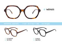 Plastic acetate eyeglasses frame WD1633