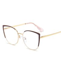 Metal glasses with blue light and UV protection 9709-GT