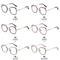 Оправа для очков комбинированная (металл + TR90) с защитой от синего света, с флексом FA87254