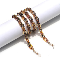 Retro fashion acrylic black glasses chain GB136(1)