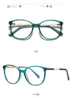 Plastic frames for glasses TR90+CA material (flex hinges) FOCUS FCS2056