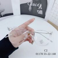 Оправа гибридная, металл + TR90, линзы с Blue Block покрытием SANTA 01178