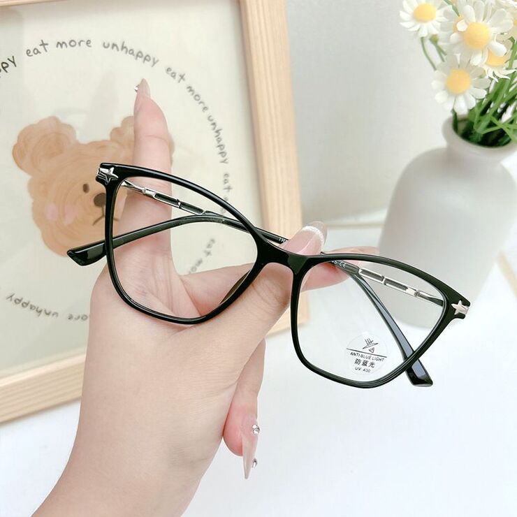 Оправа комбинированная (металл + TR90) с линзами Blue Ray Cut MAMO TR8203