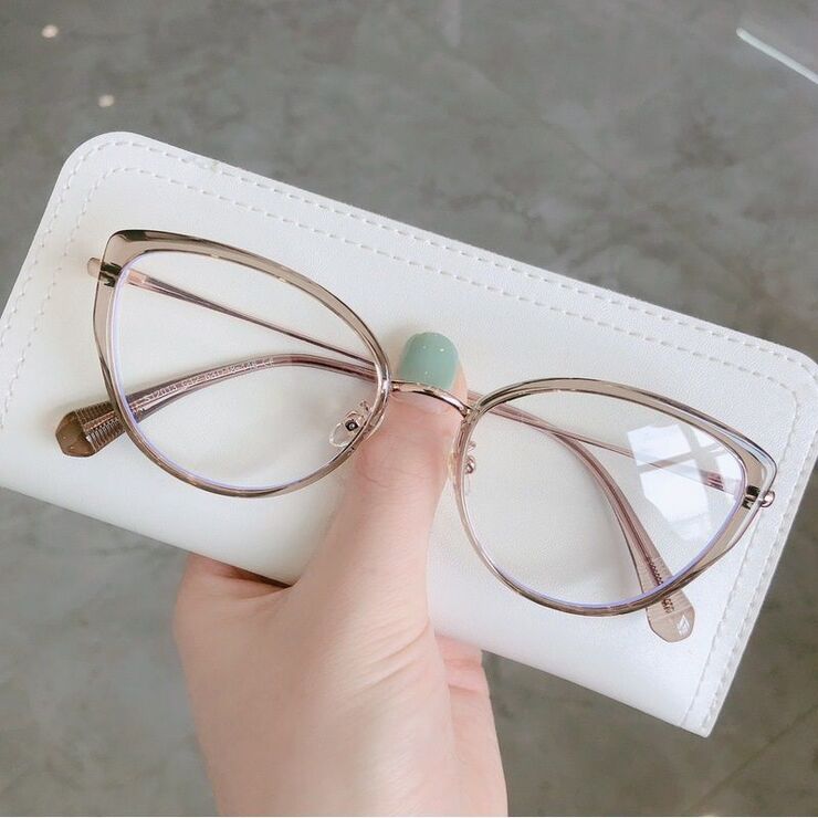 Оправа пластиковая из материала TR90 с линзами Blue Ray Cut MAMO S12013