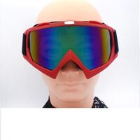 Safety shockproof sports goggles X600-红色