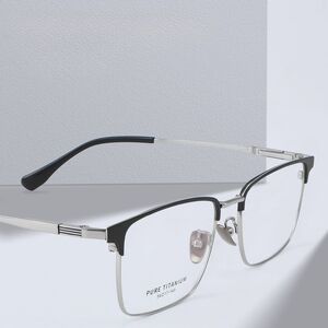 Оправа полуободковая сверхлёгкая титановая MAMO PT09008