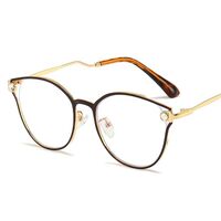 Очки металлические с защитой от синего света 9703-GT