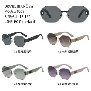 Polarized metal sunglasses Rianova R6009